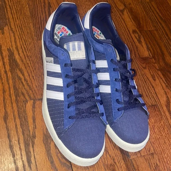 adidas gazelle silver green womens adidas Golf Originals CAMPUS 00s Spikeless Golf Shoes Night Indigo/Footwear  White/Gum